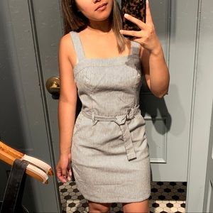 HOLLISTER Belted Denim Dress | S